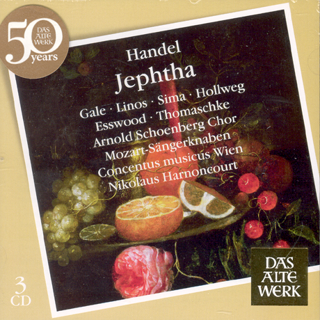 JEPHTHA HWV 70/ NIKOLAUS HARNONCOURT