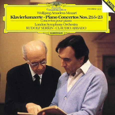 PIANO CONCERTOS NOS 21 & 23/ RUDOLF SERKIN, CLAUDIO ABBADO [모차르트: 피아노 협주곡 - 제르킨 & 아바도]