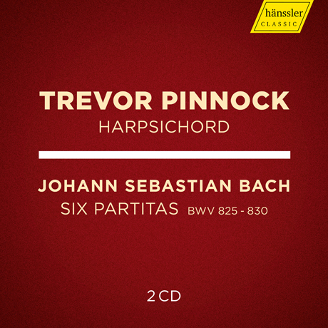 SIX PARTITAS BWV 825-830/ TREVOR PINNOCK [바흐: 건반 파르티타 전곡 - 트레버 피녹]