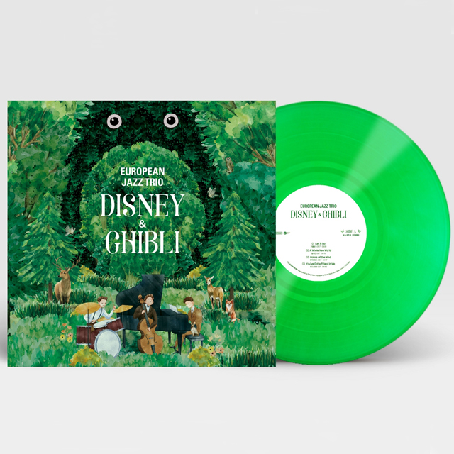DISNEY & GHIBLI [디즈니 & 지브리] [그린 형광 컬러 LP]