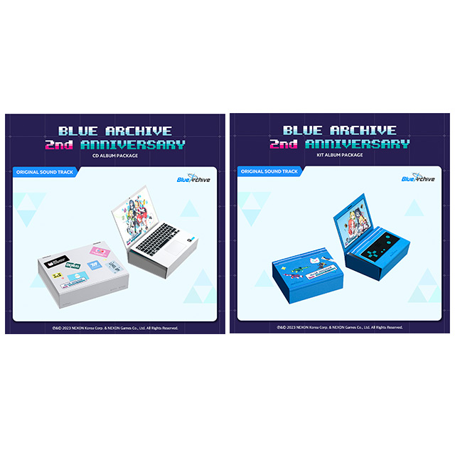 블루 아카이브 2주년 기념 [BLUE ARCHIVE] [CD+KIT 세트]