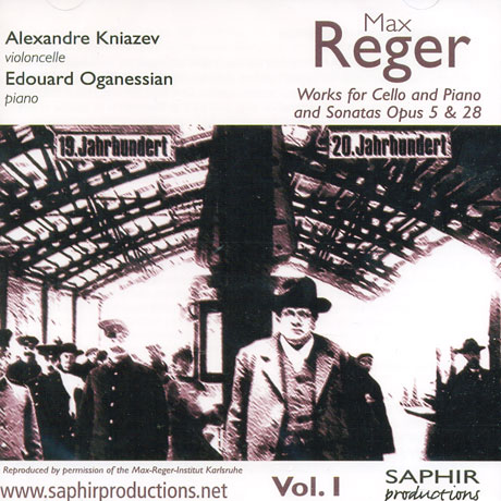 WORKS FOR CELLO AND PIANO AND SONATAS OPUS 5 & 28/ ALEXANDRE KNIAZEV/ EDOUARD OGANESSIAN
