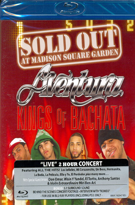 SOLD OUT AT MADISON SQUARE GARDEN: KINGS OF BACHATA [어벤투라 매디슨 스퀘어가든 라이브] [블루레이 전용플레이어 사용]