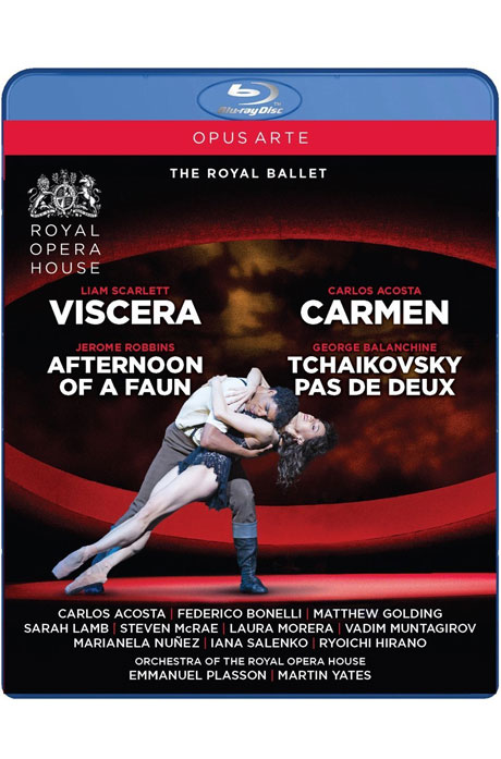 VISCERA, CARMEN, AFTERNOON OF A FAUN, TCHAIKOVSKY PAS DE DEUX/ ROYAL BALLET [로열 발레단 4개의 창작발레 모음]