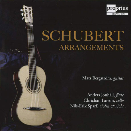 SCHUBERT ARRANGEMENTS/ ANDERS JONHALL, CHRICHAN LARSON, NILS-ERIK SPARF [SACD HYBRID]