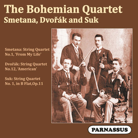 STRING QUARTETS/ BOHEMIAN QUARTET [스메타나, 드보르작, 수크: 현악 사중주 작품집 - 보헤미아 사중주단]