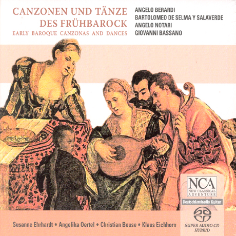 CANZONEN UND TANZE DES FRUHBAROCK/ SUSANNE EHRHARDT [SACD HYBRID]