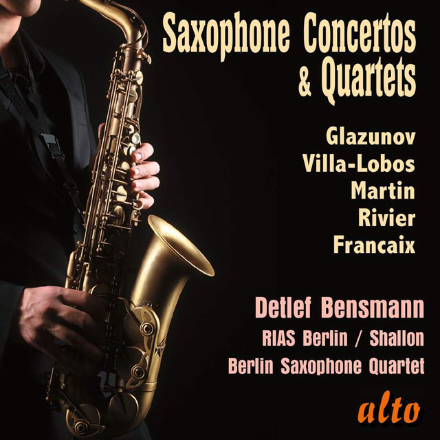 SAXOPHONE CONCERTOS & QUARTETS/ BERLIN SAXOPHONE QUARTET [색소폰 협주곡 & 사중주곡집 - 베를린 색소폰 콰텟]