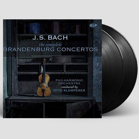 THE COMPLETE BRANDENBURG CONCERTOS/ OTTO KLEMPERER [바흐: 브란덴부르크 협주곡 전곡 - 클렘페러] [180G LP]