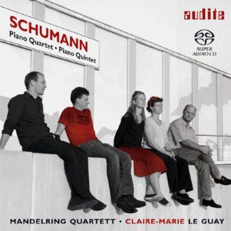 PIANO QUARTET/ MANDELRING QUARTETT, CLAIRE-MARIE LE GUAY [SACD HYBRID] [만델링 사중주단: 슈만 피아노 사중주]