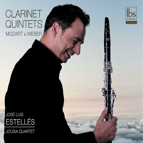 CLARINET QUINTETS/ JOSE LUIS ESTELLES, JOUSIA QUARTET [모차르트 & 베버: 클라리넷 오중주 - 호세 루이스 에스텔레스]