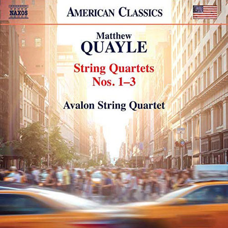 STRING QUARTETS NOS.1-3/ AVALON STRING QUARTET [매튜 퀘일: 현악사중주 - 아발론 현악 사중주단]