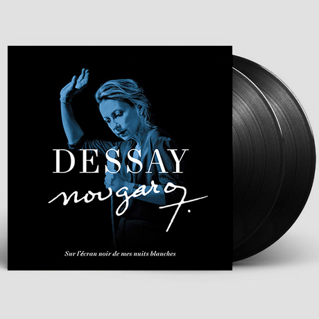 NOUGARO: SUR L`ECRAN NOIR DE MES NUITS BLANCHES [클로드 누가로: 잠 못 이루는 밤의 검은 화면에 - 나탈리 드세이] [LP]