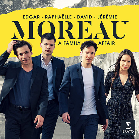 A FAMILY AFFAIR/ EDGAR MOREAU [드보르작: 바가텔 & 코른골트: 모음곡 - 에드가 모로 & 패밀리]