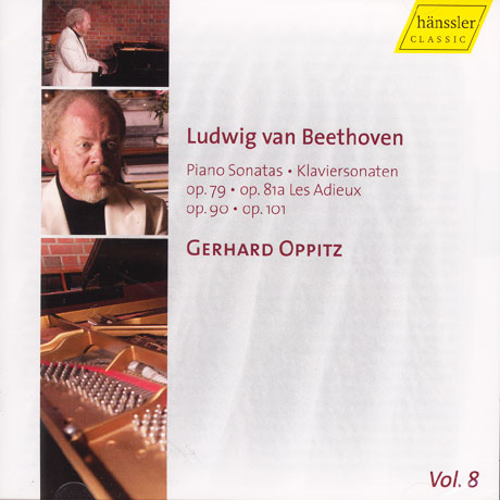 PIANO SONATAS NO.25,26,27,28/ GERHARD OPPITZ [오피츠의 베토벤 소나타 8집]