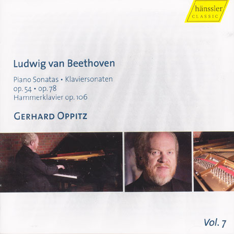 PIANO SONATAS NO.22,24,29/ GERHARD OPPITZ [오피츠의 베토벤 소나타 7집]