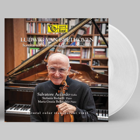 SONATAS FOR VIOLIN AND PIANO NO.2 & NO.3/ SALVATORE ACCARDO [180G TRANSPARENT LP]