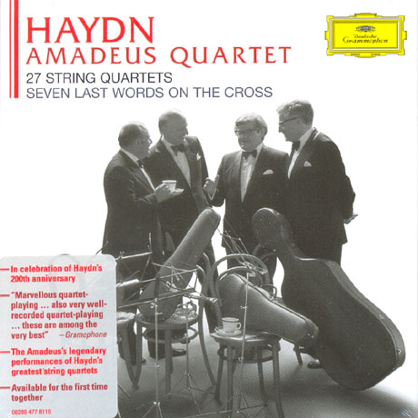 27 STRING QUARTETS/ AMADEUS QUARTET