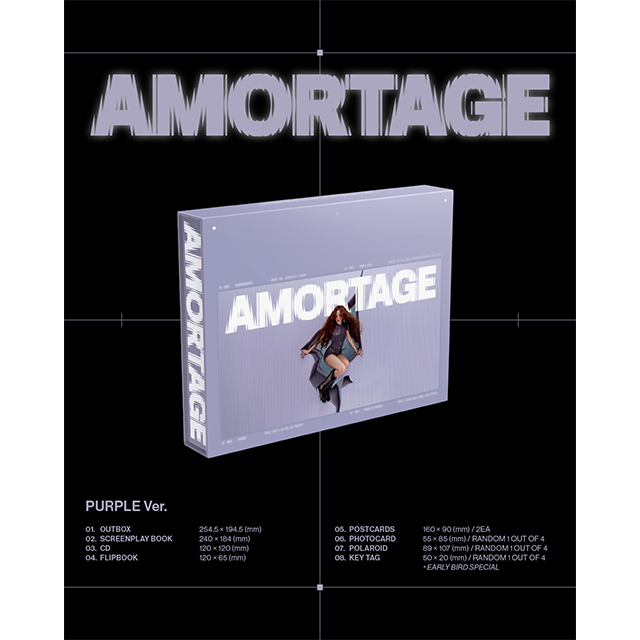 MINI ALBUM [AMORTAGE] [EXCLUSIVE EDITION] [PURPLE VER]