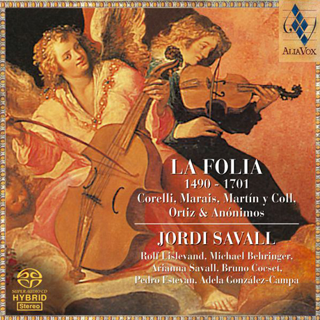 LA FOLIA 1490-1701/ JORDI SAVALL [SACD HYBRID] [라 폴리아 - 조르디 사발]