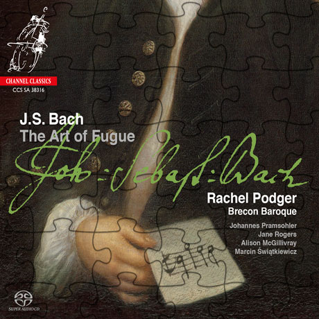 THE ART OF FUGUE/ BRECON BAROQUE, RACHEL PODGER [SACD HYBRID] [바흐: 푸가의 기법 - 브레콘 바로크, 레이첼 포저]