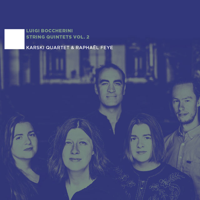 STRING QUINTETS VOL.2
/ KARSKI QUARTET, RAPHAEL FEYE [보케리니: 현악 5중주 - 카르스키 콰르텟/ 라파엘 페예]
