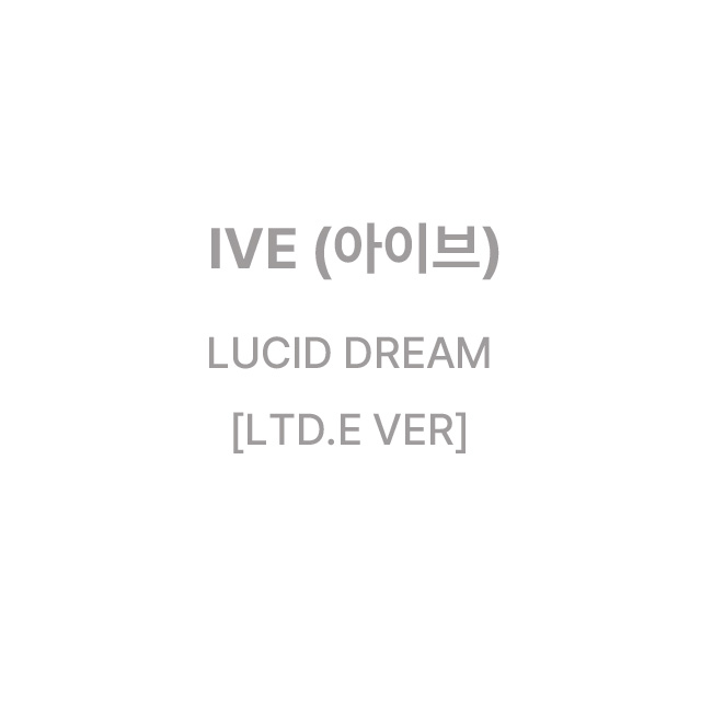 LUCID DREAM[LTD.E] [CD+PHOTOBOOK]