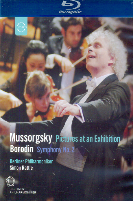 PICTURES AT AN EXHIBITION, SYMPHONY NO.2/ SIMON RATTLE [2007년 베를린필 송년음악회] [블루레이 전용플레이어 사용]