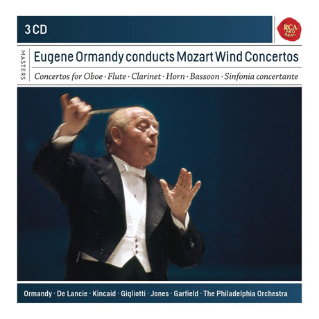EUGENE ORMANDY CONDUCTS MOZART WIND CONCERTOS [SONY MASTERS] [유진 오먼디가 지휘하는 모차르트 관악 협주곡집]
