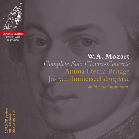 COMPLETE SOLO CLAVIER-CONCERTE/ JOS VAN IMMERSEEL, ANIMA ETERNA BRUGGE [모차르트: 피아노 협주곡 전곡 - 요스 판 이메르셀, 아니마 에테르나]
