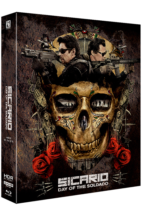 시카리오: 데이 오브 솔다도 4K UHD+BD [풀슬립 스틸북 한정판] [SICARIO: DAY OF THE SOLDADO]