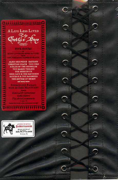 A LIFE LESS LIVED : THE GOTHIC BOX [3CD + 1DVD]