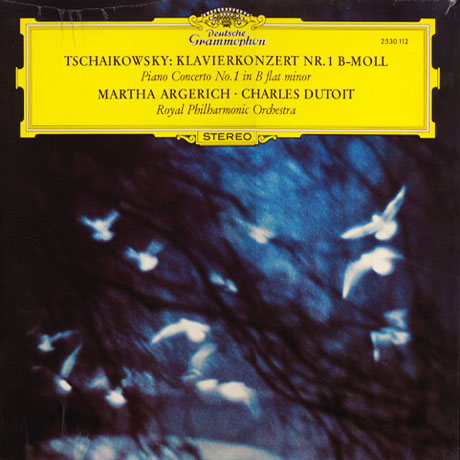 PIANO CONERTO NO.1/ MARTHA ARGERICH, CHARLES DUTOIT [차이코프스키: 피아노 협주곡 1번 - 아르헤리치, 뒤트와] [LP]