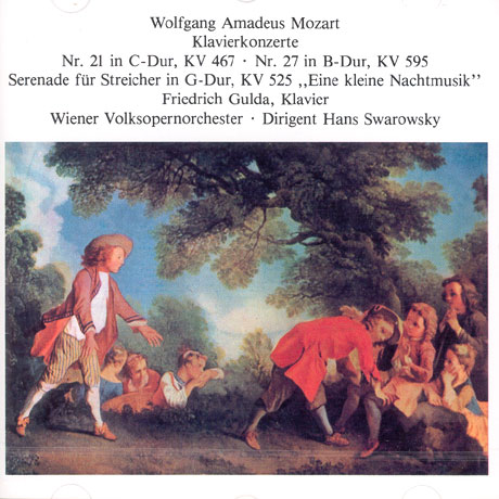 PIANO CONCERTO NO.21 & 27/ FRIEDRICH GULDA, HANS SWAROWSKY