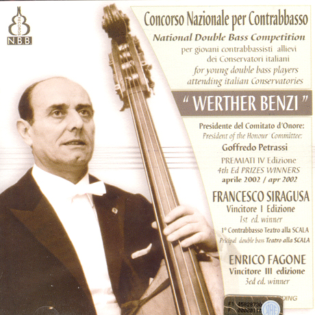 CONCORSO NAZIONALE `WERTHER BENZI` 2002.4 [국제 더블베이스 대회 수상자 모음집]