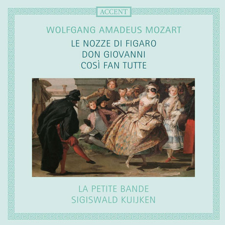 LE NOZZE DI FIGARO, DON GIOVANNI, COSI FAN TUTTE/ SIGISWALD KUIJKEN [모차르트: 다폰테 오페라 3부작 - 지히스발트 카위컨]