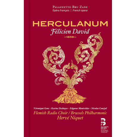 HERCULANUM/ HERVE NIQUET [펠리시앙 다비드: 오페라 <헤르쿨라눔>] [하드커버북] [한정반]
