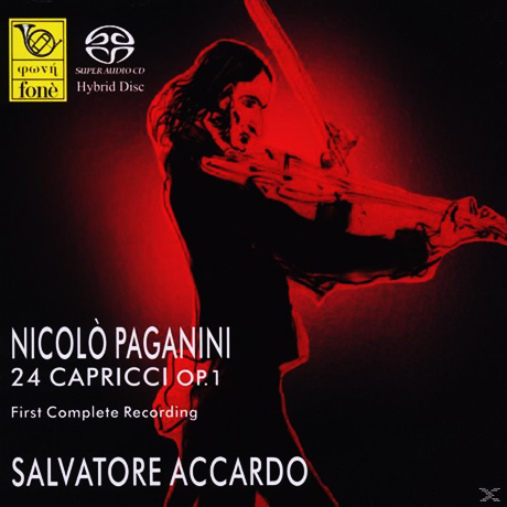 24 CAPRICCI OP.1/ SALVATORE ACCARDO [SACD HYBRID]