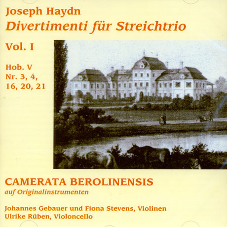 DIVERTIMENTI FUR STREICHTRIO VOL.1/ CAMERATA BEROLINENSIS