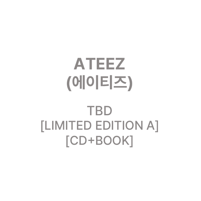 TBD [LIMITED EDITION A] [CD+BOOK]