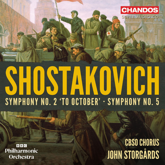 SYMPHONY NO. 2 `TO OCTOBER`, SYMPHONY NO. 5/ JOHN STORGARDS [쇼스타코비치: 교향곡 2번 OP.14 `10월`, 교향곡 5번 - 욘 스토르고르즈] [SACD HYBRID]