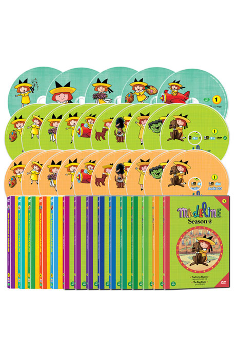 매들라인 1+2집 25종세트 [15DVD+10CD] [MADELINE]