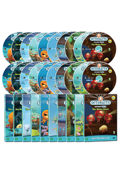 옥토넛 4집 20종세트 [10DVD+10CD] [OCTONAUTS]