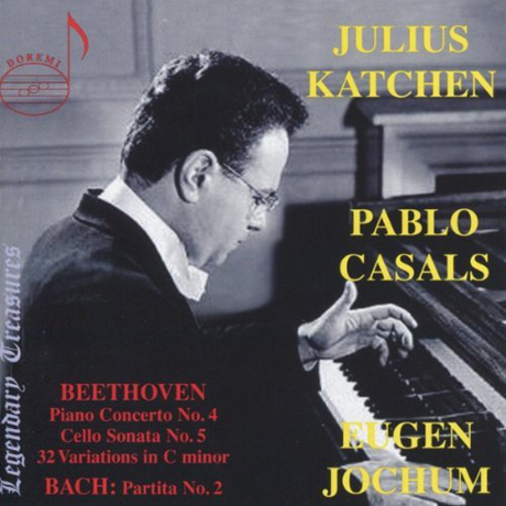 BACH & BEETHOVEN/ PABLO CASALS, EUGEN JOCHUM [JULIUS KATCHEN VOL.1]