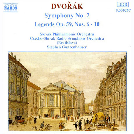 SYMPHONY NO.2 & LEGENDS OP.59, NOS.6-10/ STEPHEN GUNZENHAUSER [드보르작: 교향곡 2번, 전설]