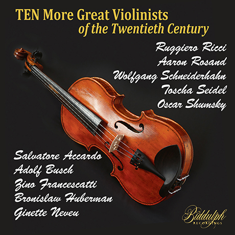 TEN MORE GREAT VIOLINISTS OF THE TWENTIETH CENTURY [20세기 위대한 바이올리니스트 연주 2집]