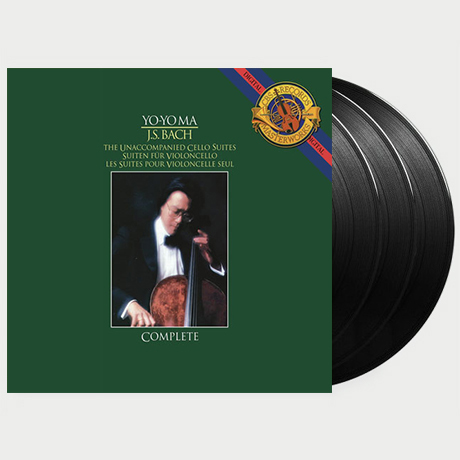 THE UNACCOMPANIED CELLO SUITES - COMPLETE/ YO-YO MA [요요 마: 바흐 무반주 첼로 모음 전곡] [한정반] [180G LP]