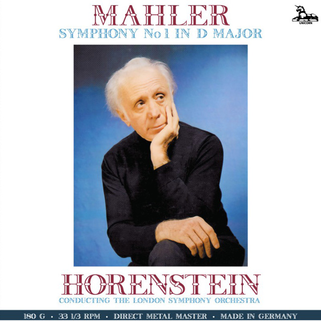 SYMPHONY NO.1 "TITAN"/ JASCHA HORENSTEIN [말러: 교향곡 1번 - 야샤 호렌슈타인, 런던 심포니 오케스트라] [180G LP]