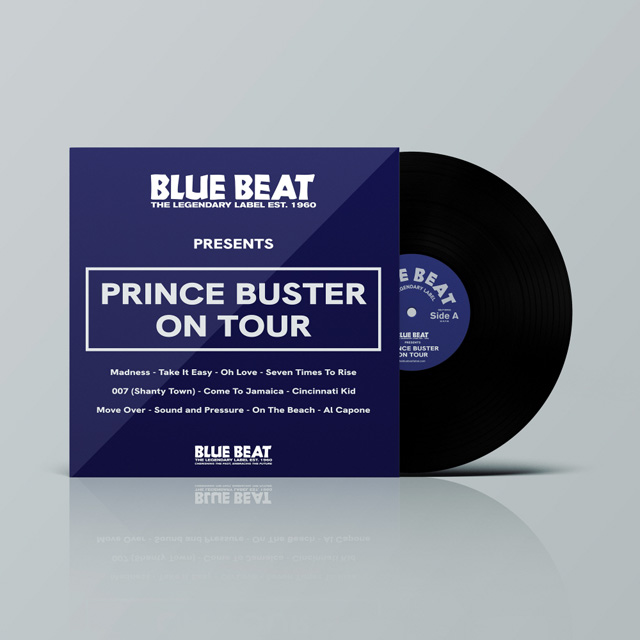 THE BLUE BEAT LABEL PRESENTS PRINCE BUSTER ON TOUR [LP]