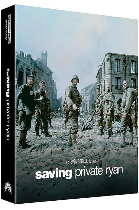 라이언 일병 구하기 4K UHD+BD [B 렌티큘러 풀슬립 스틸북 한정판] [SAVING PRIVATE RYAN]